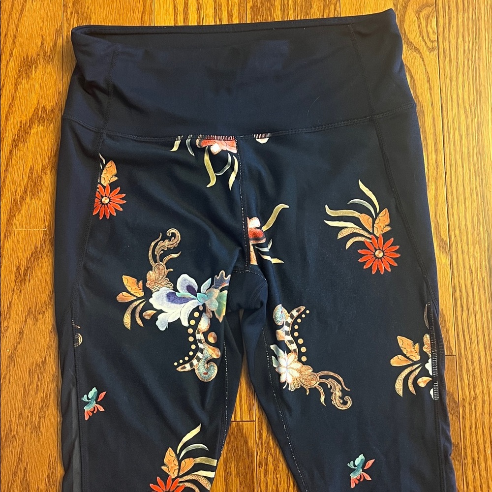 Athleta Athletic Leggings Floral